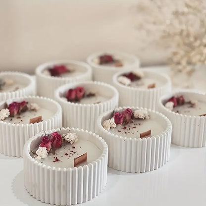 Scented Ceramic Pot Candles