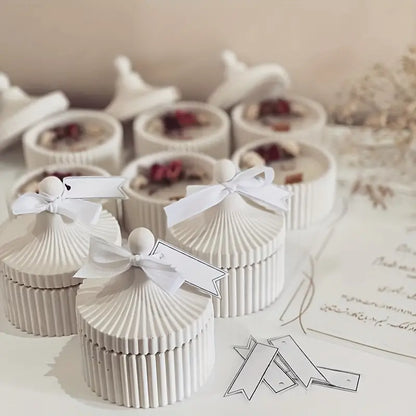 Scented Ceramic Pot Candles